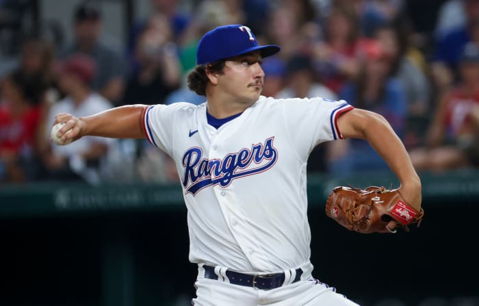 Texas Rangers reliever Owen White allowed five runs on five hits, including two home runs, in four innings of big league action in 2023.